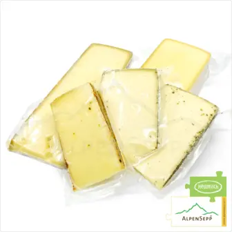 KÄSE GESCHENKBOX » ALPENGRUSS « | 2,5 kg pure Gaumenschmeichelei mit Heumilch® Alpenkäse zum Schenken 13 Käse Geschenkbox 'Alpengruss' | 2,5 kg sprichwörtlicher Gaumensex mit Heumilch® Alpenkäse zum Schenken