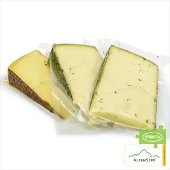 KÄSE GESCHENKBOX » ALPENGRUSS « | 2,5 kg pure Gaumenschmeichelei mit Heumilch® Alpenkäse zum Schenken 10 Käse Geschenkbox 'Alpengruss' | 2,5 kg sprichwörtlicher Gaumensex mit Heumilch® Alpenkäse zum Schenken