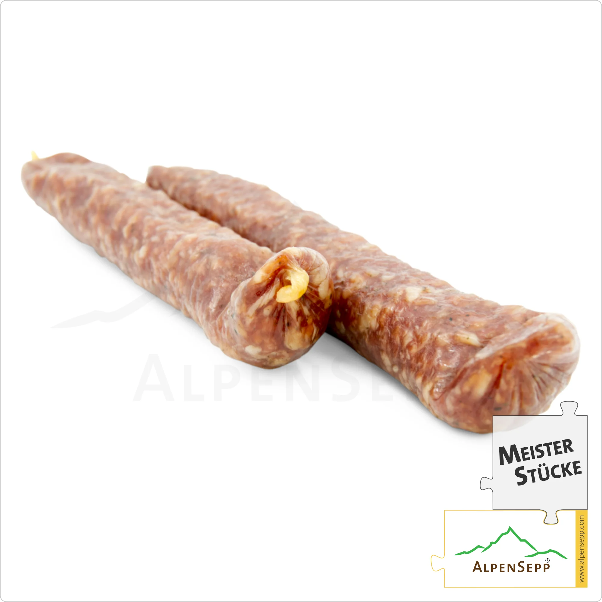 HIRSCHWURZEN | geräucherte Kaminwurzen mit Hirschfleisch | mild-würzige PREMIUM Wurstsorte | 3 Stück