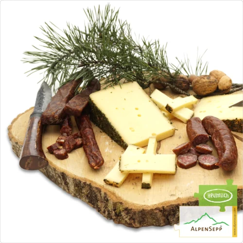 JAUSEN SNACK standard | JAUSENPLATTE unserer Alpen | Käse & Wurst Box