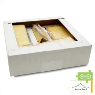 GROSSE KÄSE TESTBOX | Käsevielfalt mit 8x 2 Stück laktosefreie Heumilchkäse | 3,6 kg