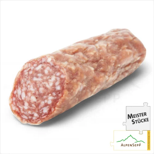KNOBLAUCHSALAMI | Delikat-aromatische Salami aus Schweinefleisch | PREMIUM Wurstsorte mit Knoblauch Note | 1 Stange 7 KNOBLAUCHSALAMI | Delikat-aromatische Salami aus Schweinefleisch | PREMIUM Wurstsorte mit Knoblauch Note | 1 Stange