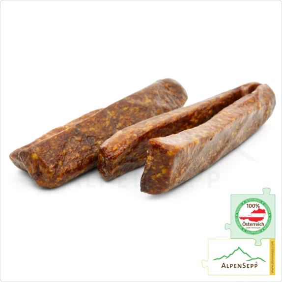 LANDJÄGER | Rohwurst Kantwurst | geräucherte, würzige Wurst | 2 Paar