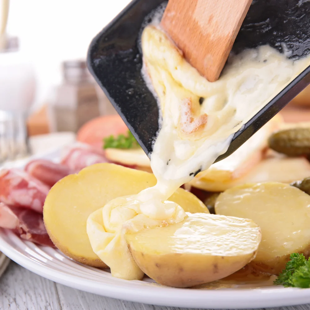 Raclette Szene