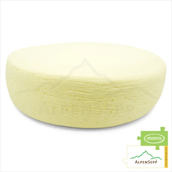 RÄSSKÄSE nassgereift Käselaib | Laktosefreier Heumilch Käse | 6 kg Käserad