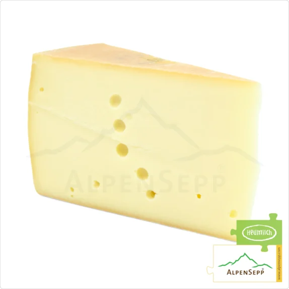 Rahmkäse sahnig milder Käse | laktosefreier Schnittkäse aus Heumilch