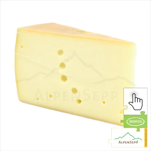 RAHMKÄSE, 200 Gramm Käse aus Heumilch - laktosefrei | Käse direkt aus dem Käsekeller | 1-Klick Sofortkauf 2 Rahmkäse Sofortkauf - milder Käse | laktosefreier Schnittkäse aus Heumilch