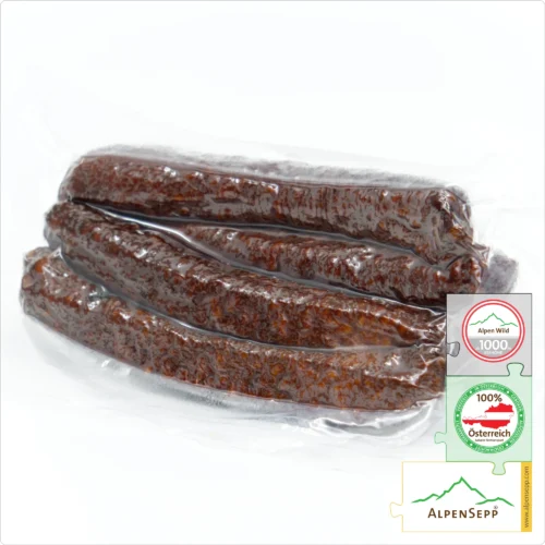 REHBEISSERLE | geräucherte Rohwurst vom Reh | PREMIUM Wurst vom heimischen Rehwild | 4 Stück 8 REHBEISSERLE | geräucherte Rohwurst vom Reh | Wurst vom heimischen Rehwild