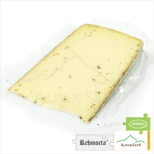 KÄSE REHMOCTA » Dätta « | Laktosefreie Heumilch Käsesorte mit STAY SPICED! Gewürzmischung und Pfeffer