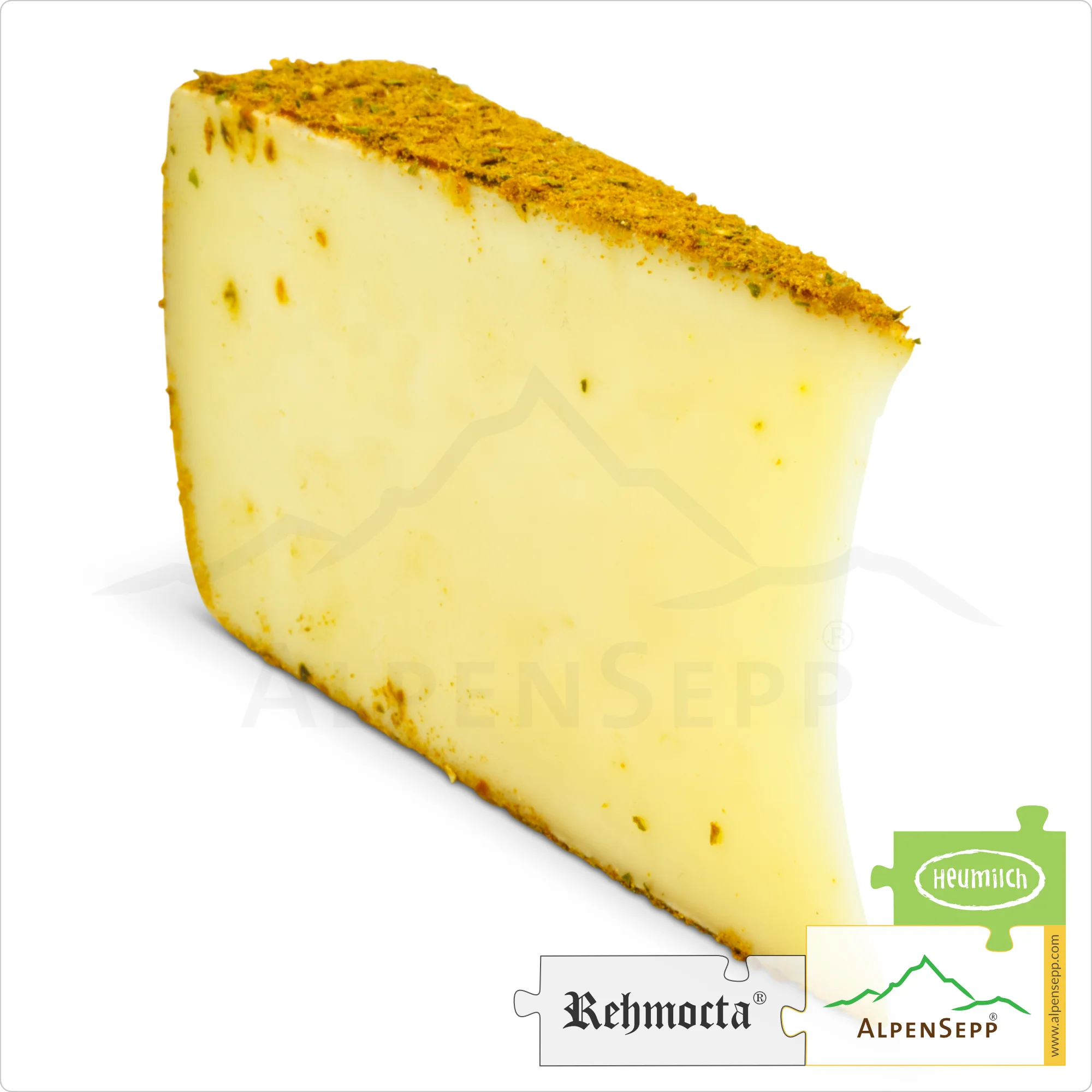 KÄSE REHMOCTA » Ehni « | Laktosefreie Heumilch Käsesorte mit STAY SPICED! Gewürzmischung + Kardamom & Ingwer