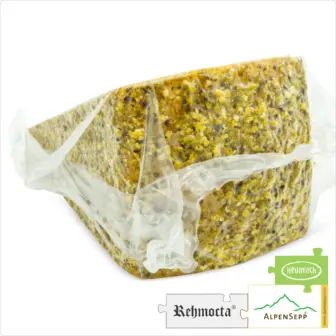 KÄSE REHMOCTA® » Merboth « | Affinierter, laktosefreier Schnittkäse direkt aus dem Käsekeller | zart schmelzend mit Orangenpfeffer Charakter 15 KÄSE REHMOCTA » Merboth « | Affinierte laktosefreie Schnittäse Käsesorte mit Gewürzmischung