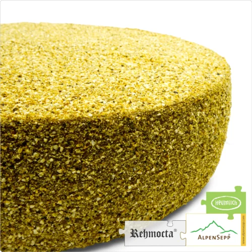 REHMOCTA® » Merboth « Käselaib | Laktosefreier Heumilch Käse | 8,1 kg Käserad 8 KÄSELAIB REHMOCTA » Merboth « | Affinierte laktosefreie Schnittäse Käsesorte mit Gewürzmischung