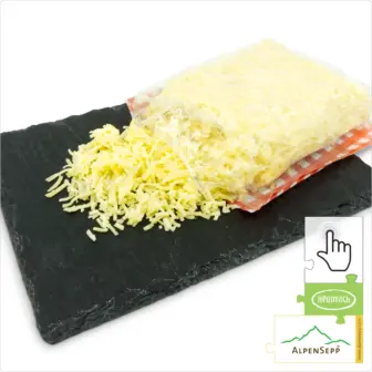PREMIUM REIBEKÄSE Käsespätzle Mischung, 400 Gramm aus Heumilch | Käsknöpfle | aus 4 Käsesorten, aromatisch + würzig | zum 1-Klick Sofortkauf 8 PREMIUM REIBEKÄSE Käsespätzle Mischung, 400 Gramm aus Heumilch | Käsknöpfle | aus 4 Käsesorten, aromatisch + würzig | zum 1-Klick Sofortkauf