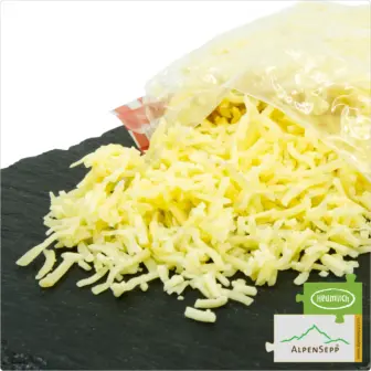 KÄSESPÄTZLE REIBKÄSE Käsemischung | DELUXE Käse Geschmack für Käsegerichte, Gratins usw. | aus 4 Laktosefreien Heumilch Käsesorten, aromatisch + würzig | 1 kg 15 REIBKÄSE Käsemischung | PREMIUM Käse Geschmack für Käsespätzle & Käsknöpfle | aus 4 Laktosefreien Heumilch Käsesorten, aromatisch + würzig