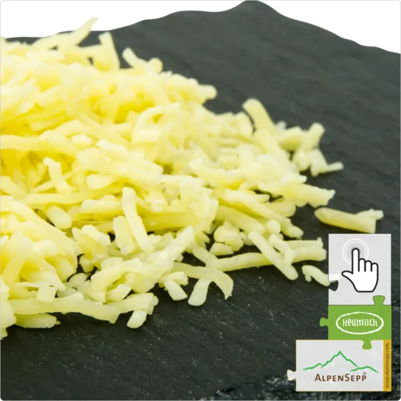 PREMIUM REIBEKÄSE Käsespätzle Mischung, 400 Gramm aus Heumilch | Käsknöpfle | aus 4 Käsesorten, aromatisch + würzig | zum 1-Klick Sofortkauf 9 PREMIUM REIBEKÄSE Käsespätzle Mischung, 400 Gramm aus Heumilch | Käsknöpfle | aus 4 Käsesorten, aromatisch + würzig | zum 1-Klick Sofortkauf