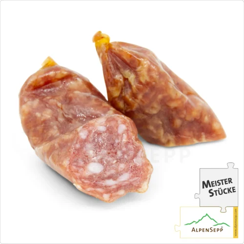SALAMI BEISSERLE CLASSIC | Milde Snack Wurst aus Schweinefleisch | Mild-Pikante PREMIUM Wurstsorte | 4 Stück 7 SALAMI BEISSERLE CLASSIC | Milde Snack Wurst aus Schweinefleisch | Mild-Pikante PREMIUM Wurstsorte | 4 Stück