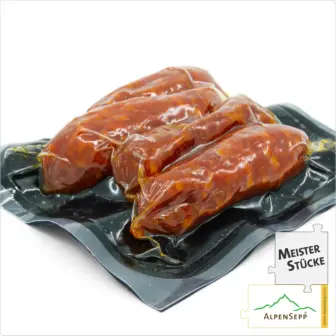 SALAMI BEISSERLE HOT | Scharfe Snack Wurst mit Chili aus Schweinefleisch | Pikante PREMIUM Wurstsorte | 4 Stück 9 SALAMI BEISSERLE HOT | Scharfe Snack Wurst mit Chili aus Schweinefleisch | Pikante PREMIUM Wurstsorte | 4 Stück