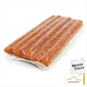 SALAMI STICKS | Pikante Mini Salami Wurst aus Schweinefleisch | PREMIUM Wurstsorte | 6 Stück