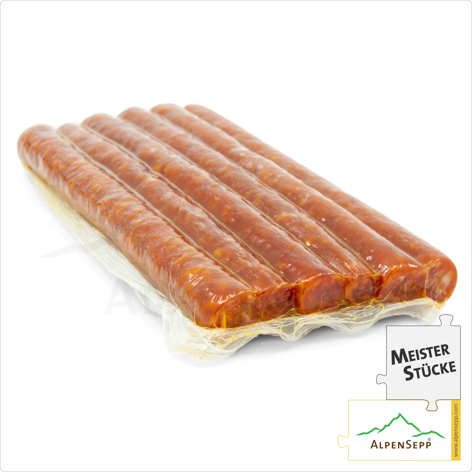 SALAMI STICKS | Pikante Mini Salami Wurst aus Schweinefleisch | PREMIUM Wurstsorte | 6 Stück