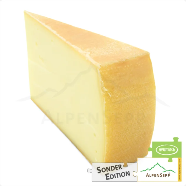 ALPENKÄSE Sonderedition » ALPENSEPP « | Laktosefreier DELUXE Heumilch Käse direkt aus dem Käsekeller | 100% mild-pikante Genuss Garantie