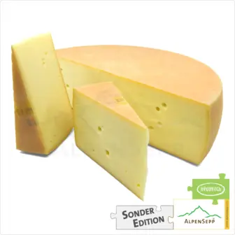 ALPENKÄSE Sonderedition » ALPENSEPP « | Laktosefreier Heumilch Käse direkt aus dem Käsekeller | mild-pikanter Geschmack 12 ALPENKÄSE Sonderedition » ALPENSEPP « | Laktosefreier DELUXE Heumilch Käse direkt aus dem Käsekeller | 100% mild-pikante Genuss Garantie