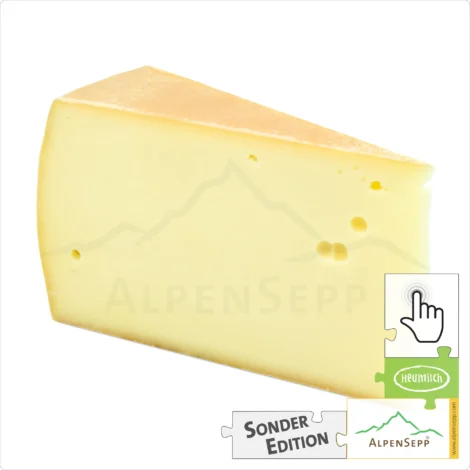 ALPENKÄSE Sonderedition » ALPENSEPP « | Laktosefreier Alpenmilch Käse direkt aus dem Käsekeller | 1-Klick Sofortkauf