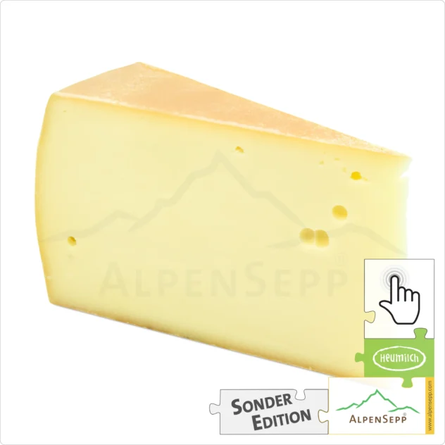 ALPENKÄSE Sonderedition » ALPENSEPP « | Laktosefreier Alpenmilch Käse direkt aus dem Käsekeller | 1-Klick Sofortkauf