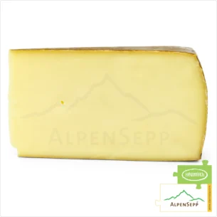 WEINKÄSE | Käserinde mit Rotwein veredelt | 100% mild-harmonische Käse Genuss Garantie | Laktosefreier DELUXE Alpenkäse direkt aus dem Käsekeller