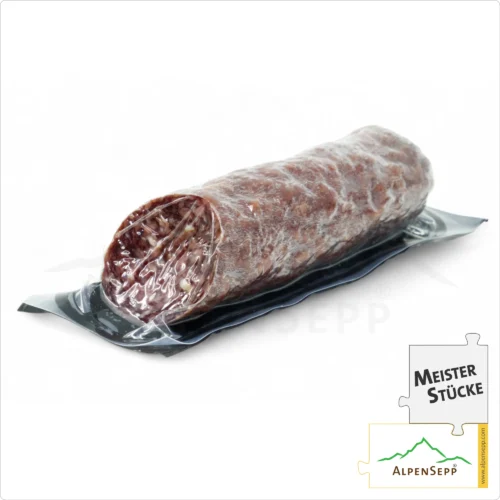 RINDSSALAMI | Würzige Salami aus 100% Rindfleisch | PREMIUM Wurstsorte | 1 Stange 10 RINDSSALAMI | Würzige Salami aus 100% Rindfleisch | PREMIUM Wurstsorte | 1 Stange