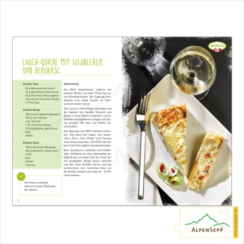 Vegetarische Rezepte zu Kochen ... aus Heumilch Produkten Gerichte zaubern | Rezeptheft | Download (PDF/eBook) 5 ... aus Heumilch Produkten vegetarische Gerichte zaubern. | Rezeptheft | Download (PDF/eBook)