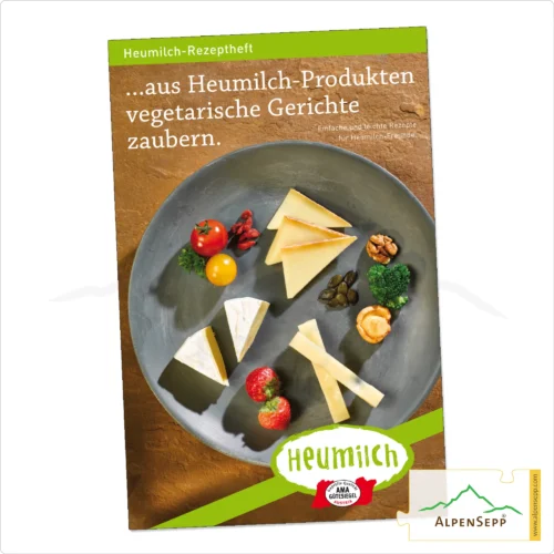 ... aus Heumilch Produkten vegetarische Gerichte zaubern. | Rezeptheft | Download (PDF/eBook)
