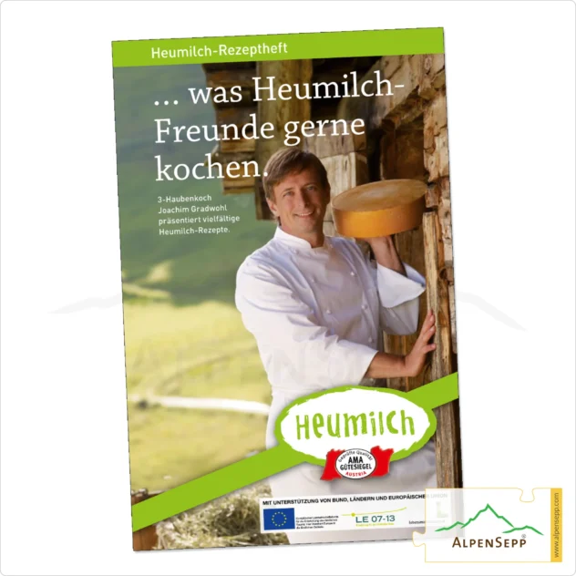 Rezeptheft | ... was Heumilch-Freunde gerne kochen. | GRATIS Download (PDF/eBook) Feedbild