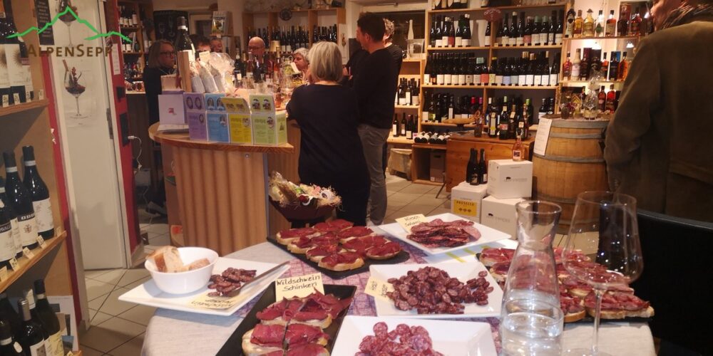 Bruvino Vinothek | Wein und Wild Verkostung in Dornbirn