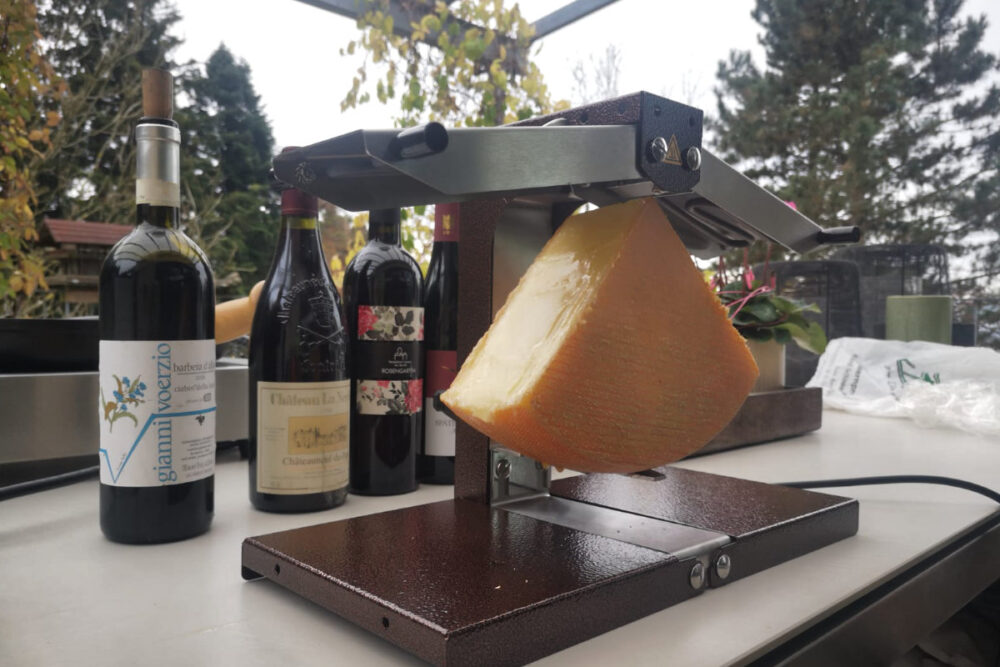 Louis Tellier Raclette Vorbereitung