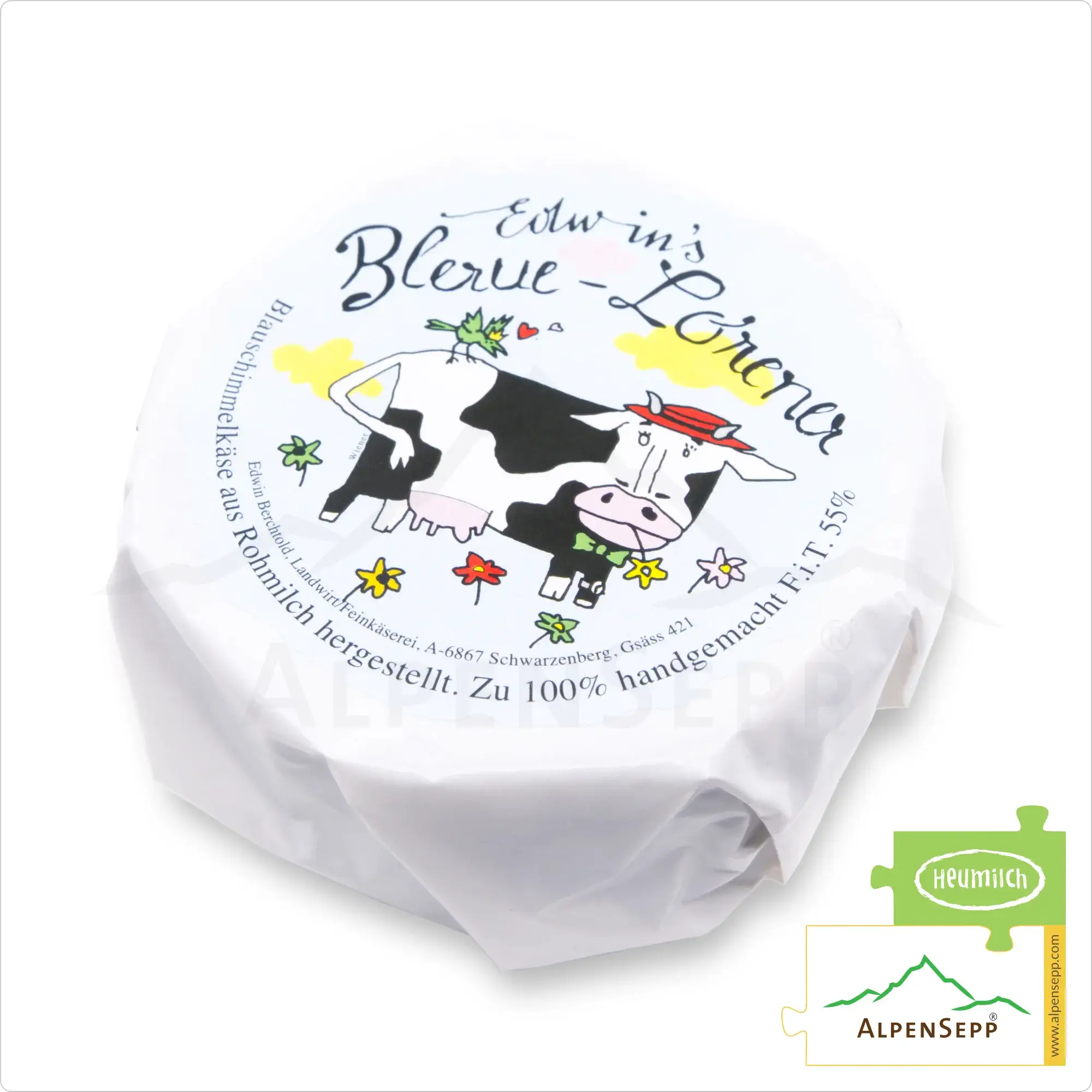 Blauschimmel Camembert aus Bregenzerwälder Heumilch | Natur Pur vom Original Grauvieh | 240 g 4 Blauschimmel Camembert aus Bregenzerwälder Heumilch | Natur Pur vom Original Grauvieh | Frisch