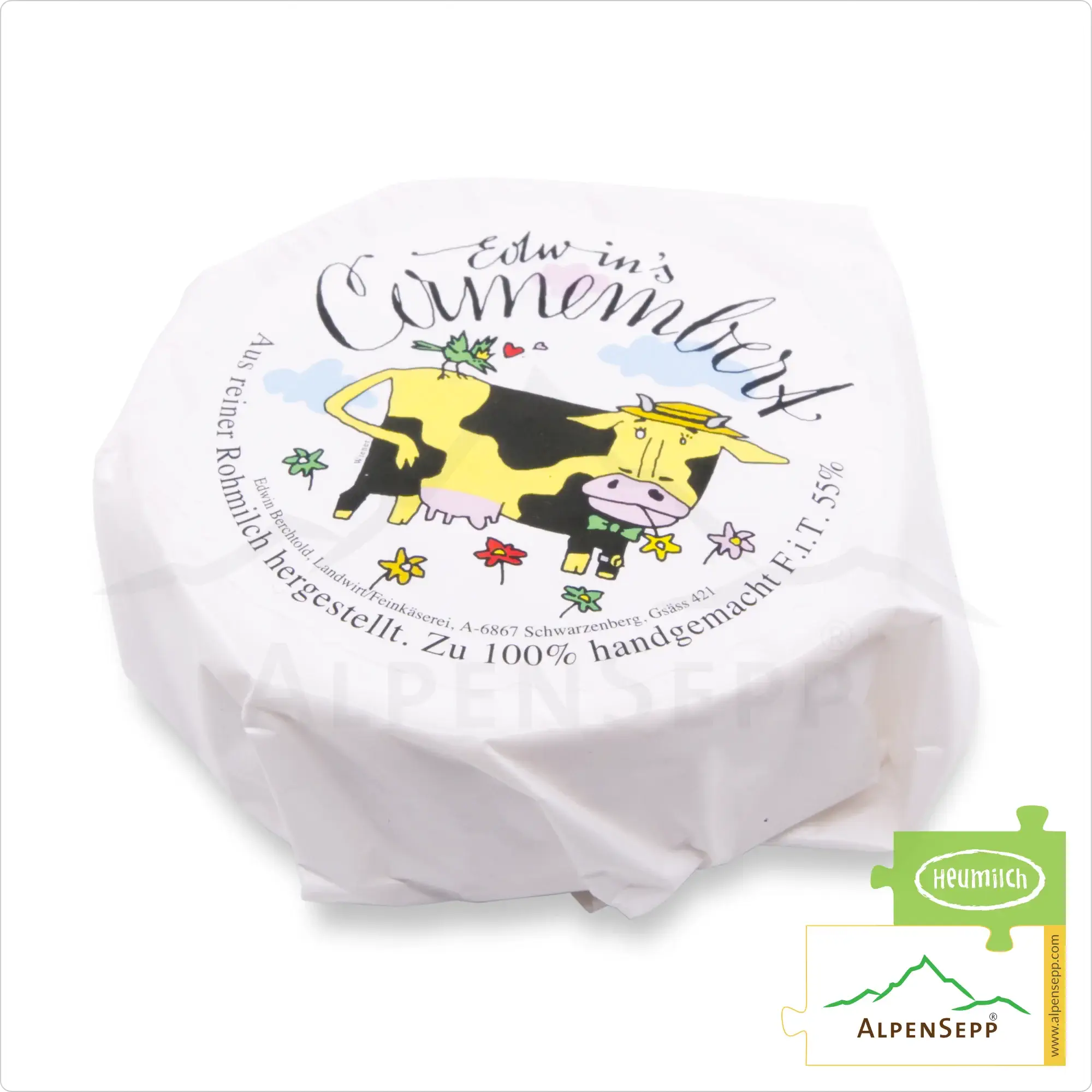 Camembert NATUR aus Bregenzerwälder Heumilch | Natur Pur vom Original Grauvieh | 240 g 5 Camembert NATUR aus Bregenzerwälder Heumilch | Natur Pur vom Original Grauvieh | Frisch