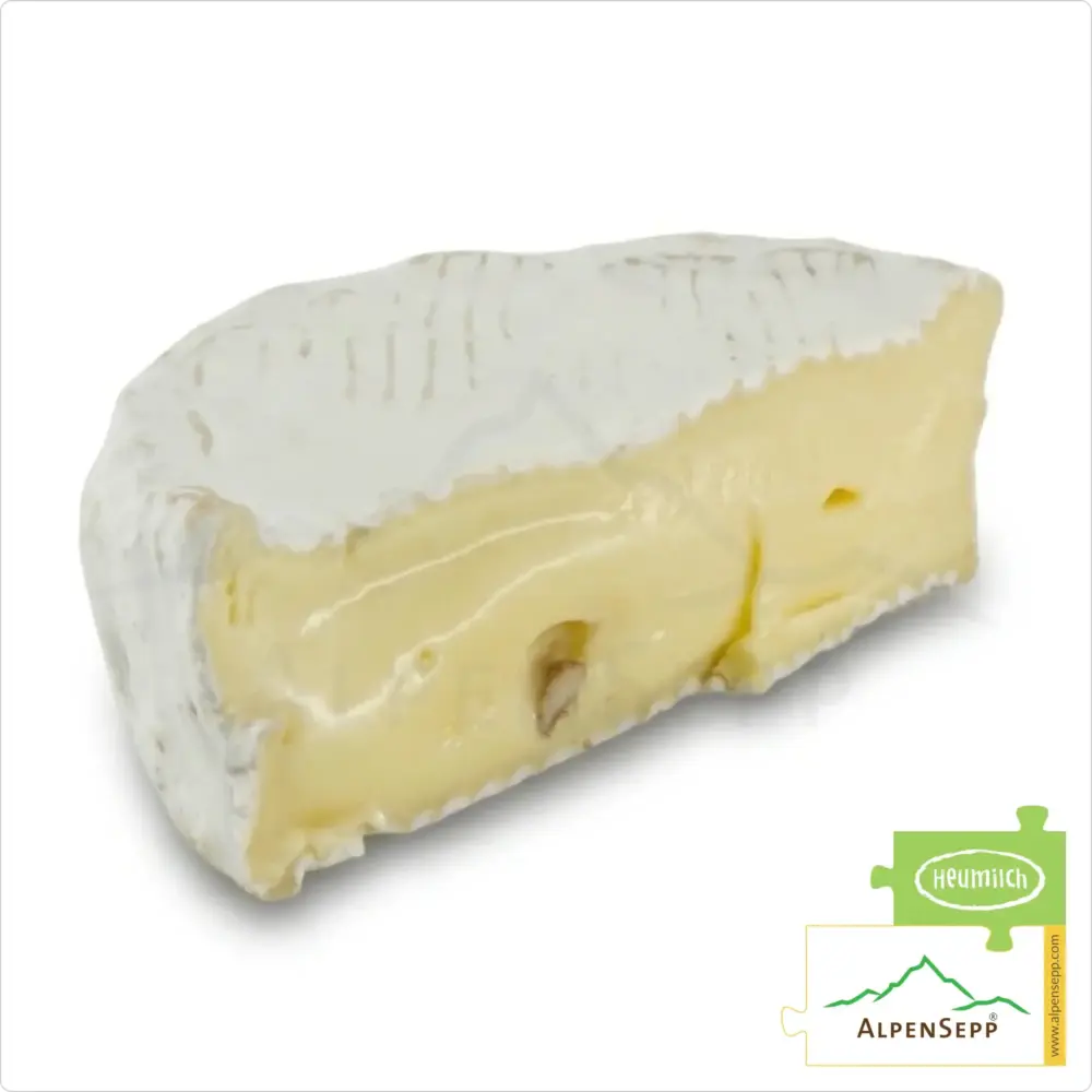 Camembert mit WALNUSS aus Bregenzerwälder Heumilch | Natur Pur vom Original Grauvieh | 4 Wochen