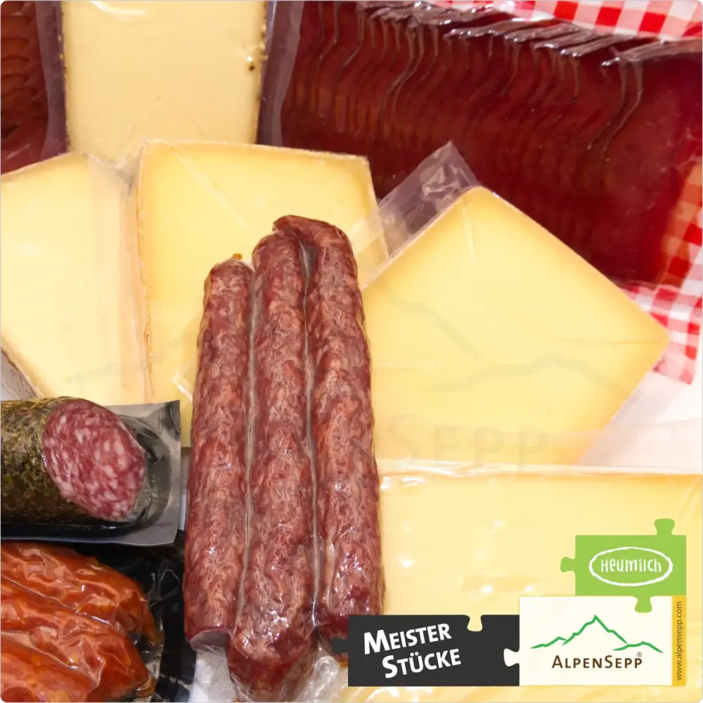 Genussbox OSTERNEST | Exquisite Käse- und Wurstvariationen für Ihren Osterbrunch - mit 10% Preisvorteil
