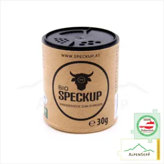 Speckup® Rinderspeckpulver – Made in Austria | geräucherter, ungepökelter Speck vom Bio-Rind in Pulverform | Produkte des Jahres 2026 in DE Ausgezeichnet